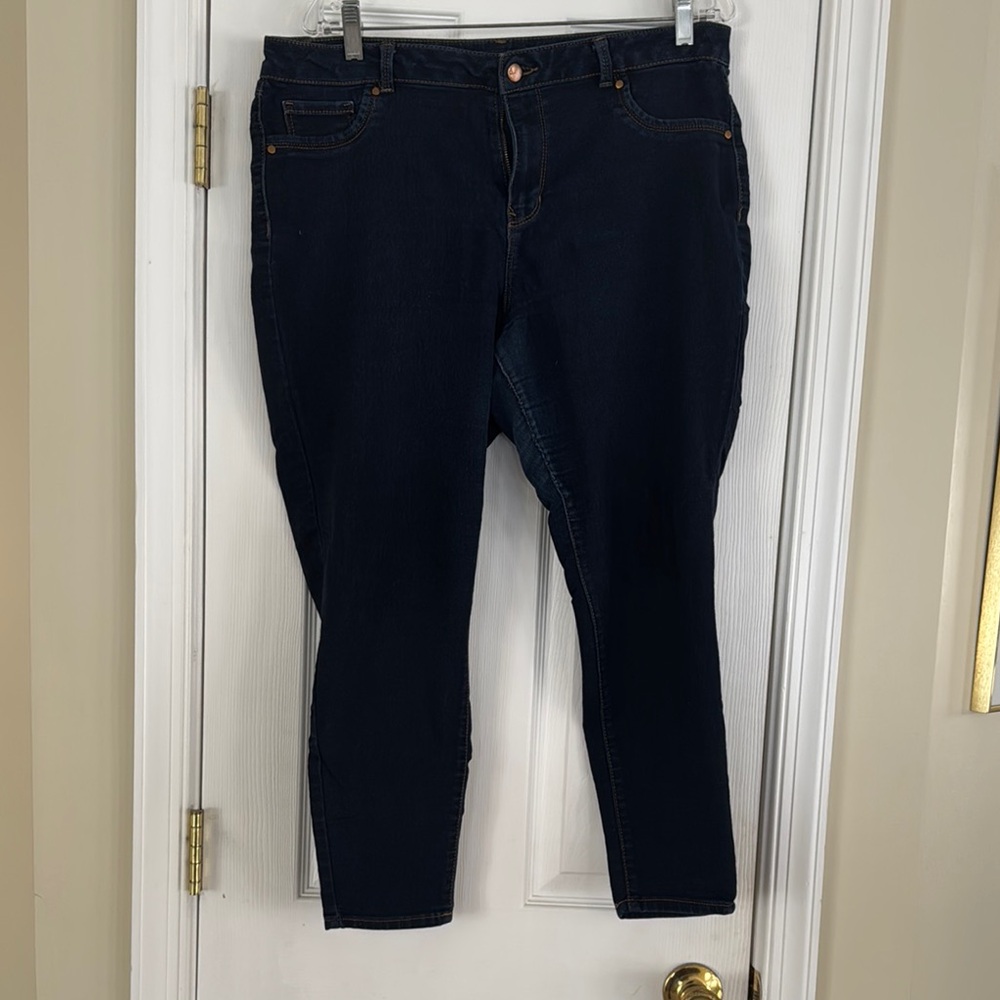 d. jeans Blue Cropped Ankle Denim